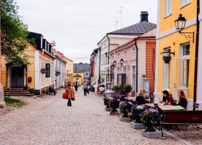 جاذبه های شهر قدیمی پوروو فنلاند Porvoo, Finland